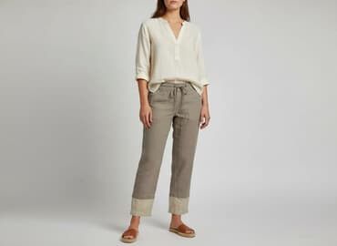 lasocki klapki biale: White Stuff, Spodnie damskie, rozmiar S — 8