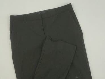 zara woskowane spodnie: Material trousers for women, size M (EU 38) — 1