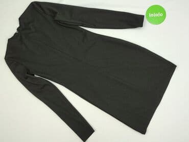 czarna sukienka z długim rękawem sinsay: Sinsay, Sukienka damska, rozmiar XS — 3