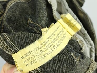jeansy moro: Bershka, Spodnie materiałowe damskie, L — 5
