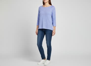 sweter w chmurki reserved: Reserved, Sweter damski, rozmiar L — 6