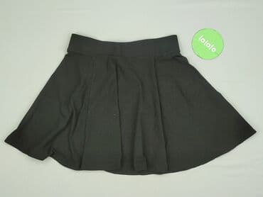 mini spódniczka czarne: H&M, Spódnica damska, rozmiar S — 2