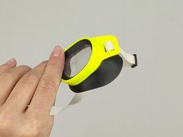 Masks & Glasses: Żółte okulary pływackie z przezroczystymi soczewkami, zaprojektowane z — 4