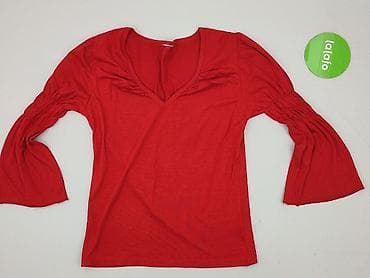 czerwone jeansy: Bluzka damska, rozmiar M — 2
