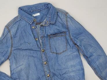 Shirt 10 years, condition - Very good, pattern - Monochromatic, color - Blue