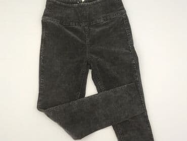 jeansy damskie podarte: Pieces, Material trousers for women, size S (EU 36) — 1