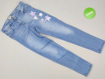 bluzy m: Spodnie jeansowe, Little kids, 8 lat, 128/134, stan - Bardzo dobry — 2