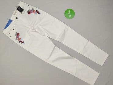 legginsy woskowane z wysokim stanem: Esmara, Jeansy damskie, rozmiar S — 2