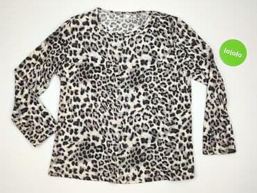 leopard print jeans: Bluzka damska, L — 2