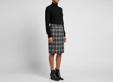 spódnice ołówkowe w kratkę: Spódnica damska, rozmiar L — 5