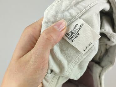podarte jeansy: H&M, Шорти жіночі, розмір S — 4