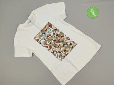 koszulka z kwiatem stradivarius: Stradivarius, T-shirt damski, rozmiar M — 2