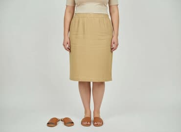 spódnice długie beżowa: Spódnica damska, rozmiar 2XL — 7