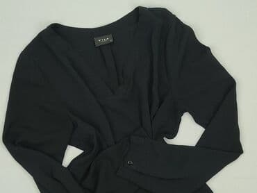 bluzki basic czarne: Vila, Bluzka damska, rozmiar M — 1