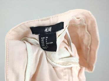 spodnie czerwone w kratę h m: H&M, Spodnie materiałowe damskie, rozmiar S — 4