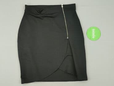 czarne mini spódniczka: Spódnica damska, rozmiar S — 3