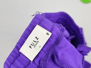 spodnie z pluszu: PULZ, Spodnie materiałowe damskie, rozmiar M — 4