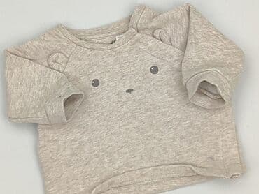 kombinezon wiosenny 74: Sweatshirt, H&M, 0-1 month, condition - Very good — 1