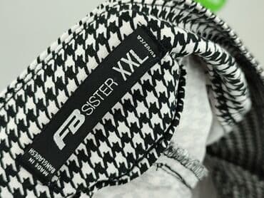 piżama dla mamy i córki allegro: FB Sister, Spodnie materiałowe damskie, rozmiar 2XL — 4