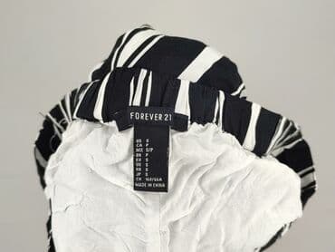zara spodnie czarne szerokie: Forever 21, Spodnie materiałowe damskie, rozmiar S — 4