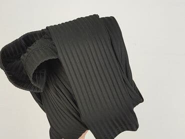 czarne legginsy prążkowane: Shein, Legginsy rozmiar L — 5