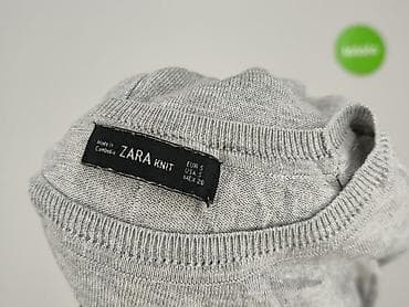 pull and bear bluza szara: Zara, Sweter damski, rozmiar S — 6