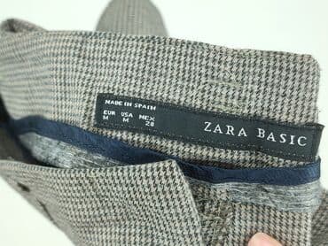 woskowane legginsy z wysokim stanem zara: Zara, Material trousers for women, size M (EU 38) — 4