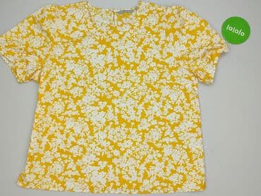 żółte bluzki z krótkim rękawem: Bluzka damska, rozmiar 2XL — 2
