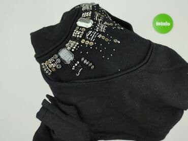 top z piórami czarny: Bonita, Bluzka damska, XL — 4