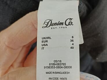 c: Denim Co, Ogrodniczki damskie, rozmiar S — 4