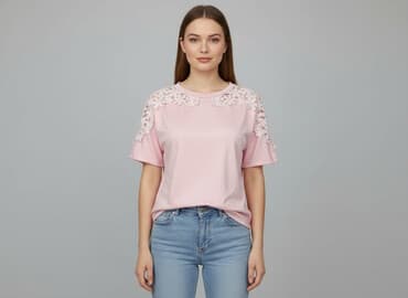t shirty cold shoulder: T-shirt damski, rozmiar M — 1