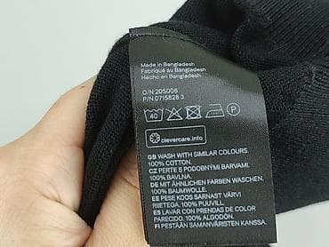 czerwona bluza pull: H&M, Golf dla mężczyzn, rozmiar L — 5