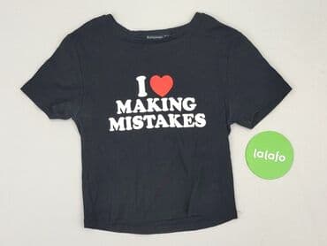 koszulka jack daniels damska bokserka: Stradivarius, T-shirt damski, M — 3