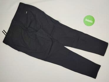 spodnie czarne 34: Spodnie materiałowe damskie, M — 3
