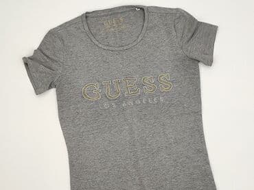 guess t shirty czarne: Guess, T-shirt damski, XS — 1