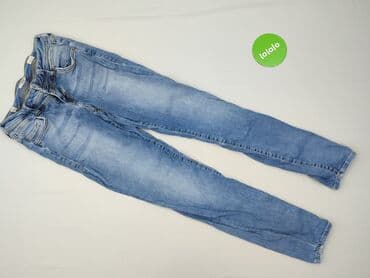 jeansy plus size wysoki stan: Jeansy damskie, rozmiar S — 2