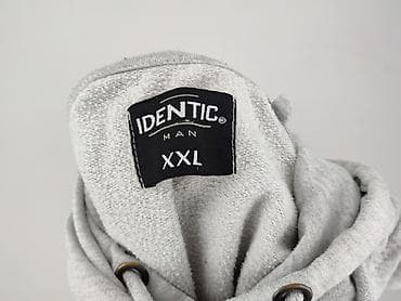 identic basic t shirt: IDENTIC, Bluza z kapturem dla mężczyzn, rozmiar 2XL — 4