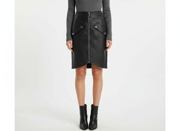 długie spódnice ze skóry: Pronto Moda, Spódnica damska, rozmiar S — 8