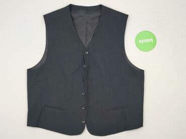 marynarka z eko skóry zara: Kamizelka garniturowa dla mężczyzn, M — 2