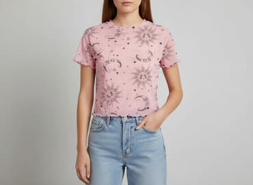 shein podkoszulki damskie: Shein, T-shirt damski, rozmiar M — 7
