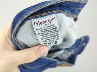 jeansy damskie granatowe: Jeansy damskie, rozmiar M — 4