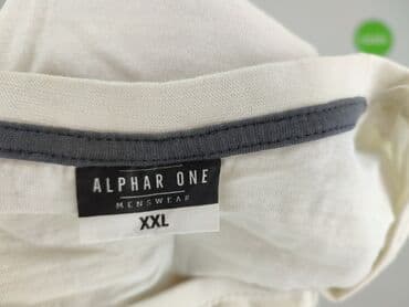 koszulka z długim rękawem w paski: ALPHAR ONE, Koszulka dla mężczyzn, rozmiar 2XL — 4