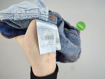 przecierane jeansy: Jeansy damskie, rozmiar M — 4