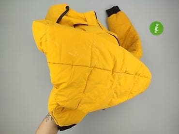 version jeans: Męska kurtka puchowa JINGPAI 2XL - Kolor: żółty z czarnymi wstawkami — 7