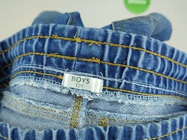 steve madden srebrne sandały: Spodnie jeansowe, Boys, 8 lat, 128, stan - Bardzo dobry — 4