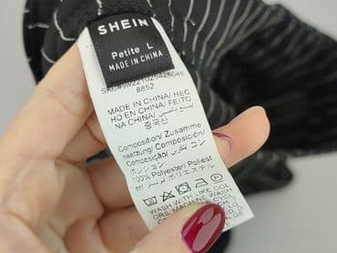 garnitury damskie shein: Shein, Spodnie materiałowe damskie, rozmiar L — 4