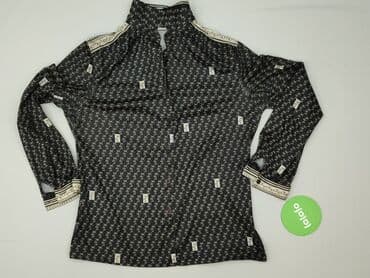 czarna koszula czarny krawat: Bluzka damska, rozmiar 2XL — 2