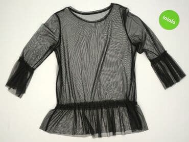 bluzki z siateczka czarne: Bluzka damska, rozmiar S — 3