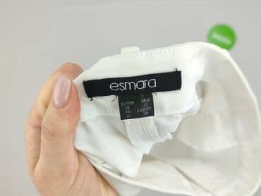 białe buty deichmann: Esmara, Spodnie materiałowe damskie, rozmiar M — 4