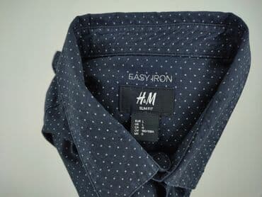 hm granatowa bluza: H&M, Koszulа dla mężczyzn, rozmiar L — 4